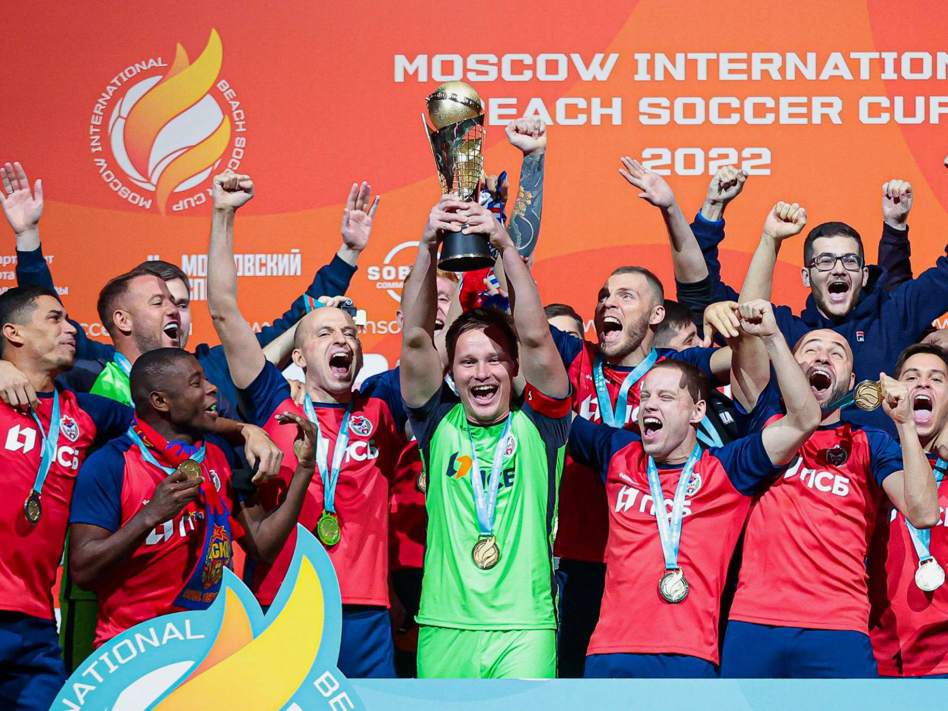 Moscow International Beach Soccer Cup identity, image 2